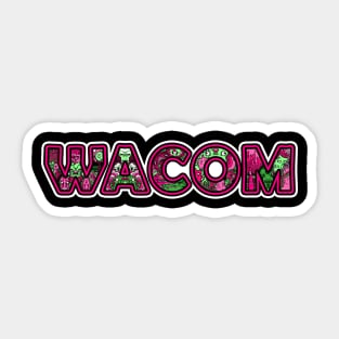 Wacom Sticker